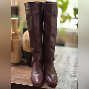 EUC Kate Spade Mabelle Riding Equestrian Tall Shoes Italy